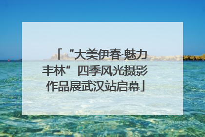 “大美伊春·魅力丰林”四季风光摄影作品展武汉站启幕