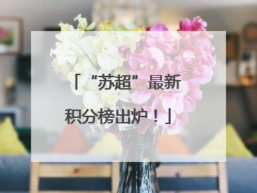 “苏超”最新积分榜出炉！