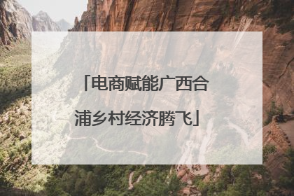 电商赋能广西合浦乡村经济腾飞