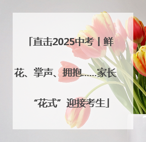 直击2025中考丨鲜花、掌声、拥抱……家长“花式”迎接考生