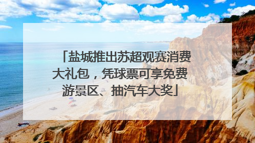 盐城推出苏超观赛消费大礼包，凭球票可享免费游景区、抽汽车大奖