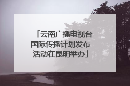 云南广播电视台国际传播计划发布活动在昆明举办