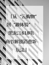 从“云购物”到“趣体验”：黑龙江618电商节解锁消费新玩法