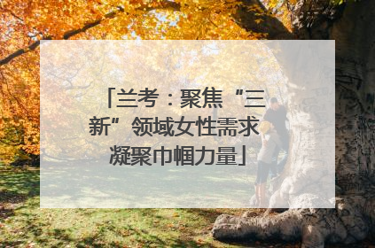 兰考：聚焦“三新”领域女性需求 凝聚巾帼力量