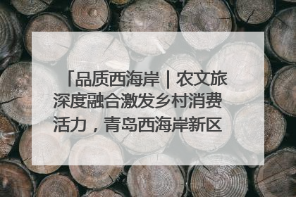 品质西海岸｜农文旅深度融合激发乡村消费活力，青岛西海岸新区的乡村振兴实践