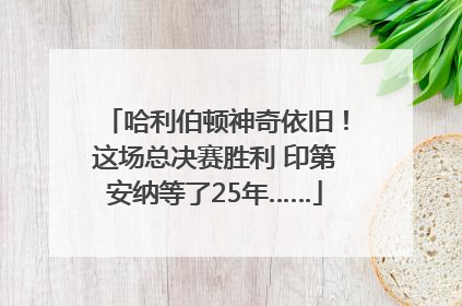 哈利伯顿神奇依旧！这场总决赛胜利 印第安纳等了25年……