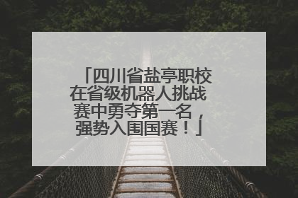 四川省盐亭职校在省级机器人挑战赛中勇夺第一名，强势入围国赛！
