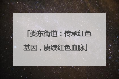 娄东街道：传承红色基因，赓续红色血脉