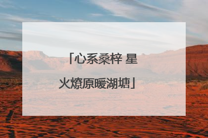 心系桑梓 星火燎原暖湖塘