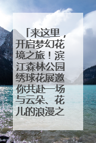 来这里，开启梦幻花境之旅！滨江森林公园绣球花展邀你共赴一场与云朵、花儿的浪漫之约