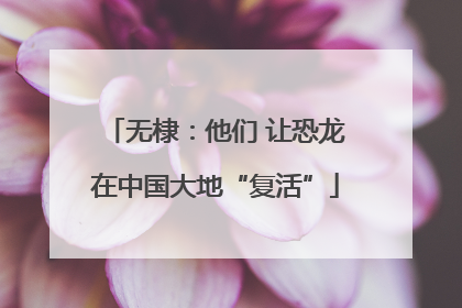 无棣：他们 让恐龙在中国大地“复活”