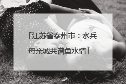 江苏省泰州市：水兵母亲城共谱鱼水情