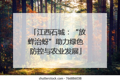 江西石城：“放蜂治蚜”助力绿色防控与农业发展