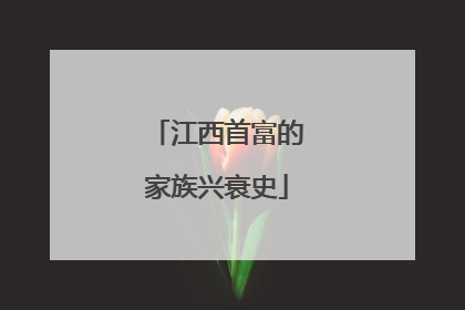 江西首富的家族兴衰史