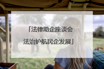 法律助企座谈会 法治护航民企发展