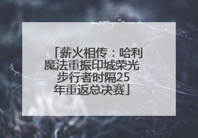 薪火相传：哈利魔法重振印城荣光 步行者时隔25年重返总决赛