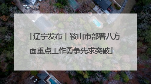 辽宁发布｜鞍山市部署八方面重点工作勇争先求突破