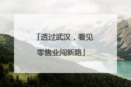 透过武汉，看见零售业闯新路
