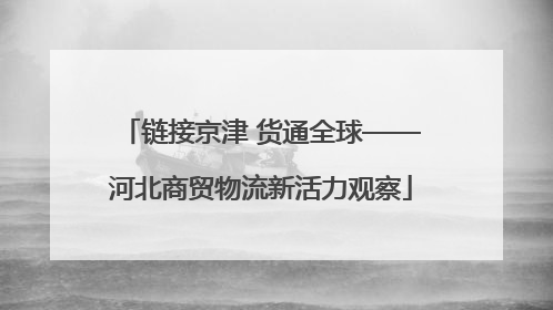 链接京津 货通全球——河北商贸物流新活力观察