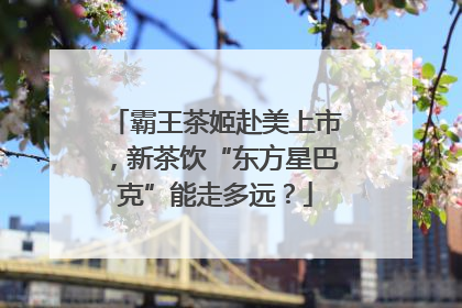 霸王茶姬赴美上市，新茶饮“东方星巴克”能走多远？