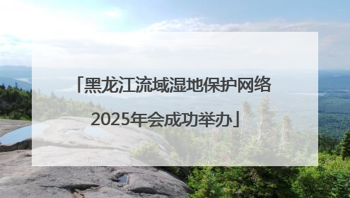 黑龙江流域湿地保护网络2025年会成功举办