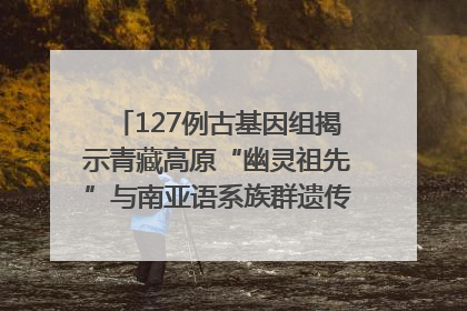 127例古基因组揭示青藏高原“幽灵祖先”与南亚语系族群遗传起源｜封面科考队