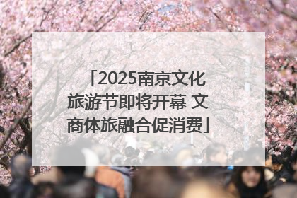 2025南京文化旅游节即将开幕 文商体旅融合促消费