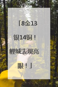 8金13银14铜！鲤城表现亮眼！