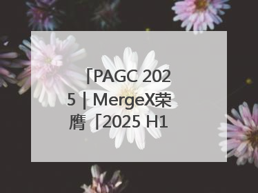 PAGC 2025｜MergeX荣膺「2025 H1 出海新势力奖」